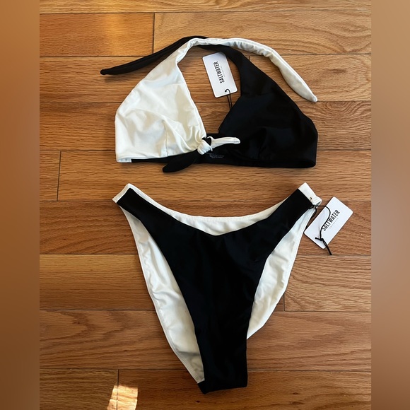 Saltwater Collective Two Tone Bikini - Picture 5 of 11